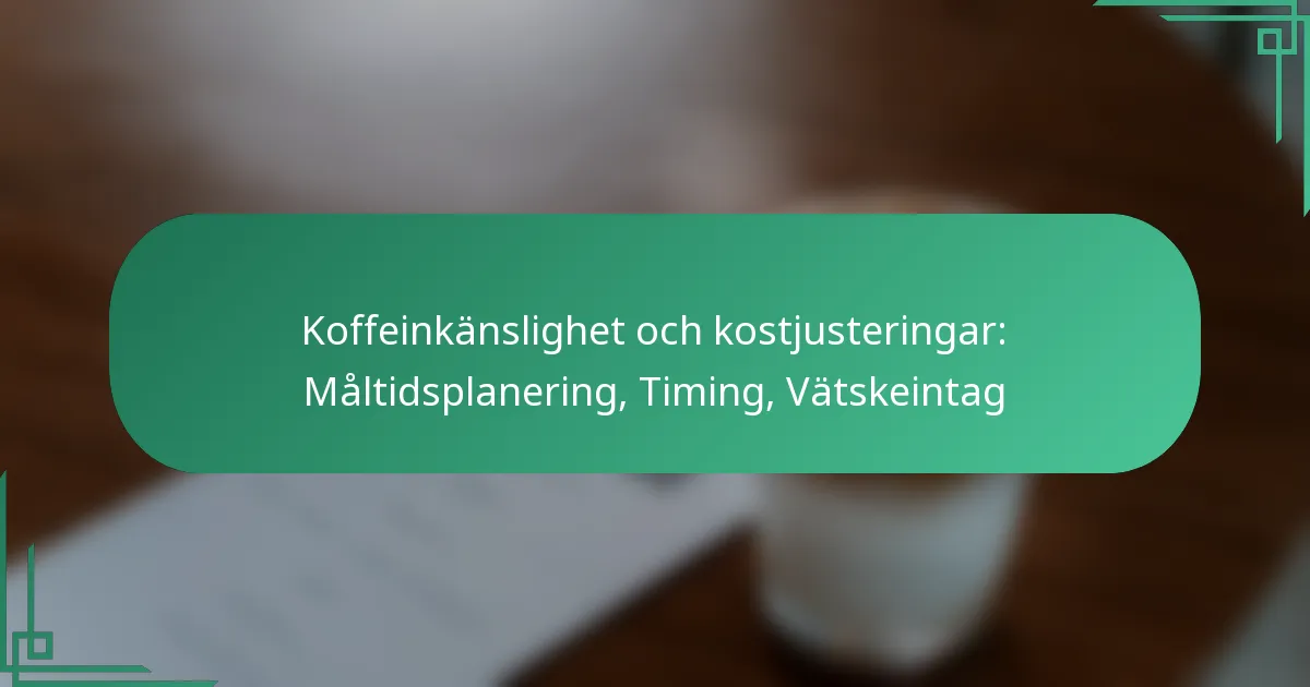 featured-image-koffeinkanslighet-och-kostjusteringar-maltidsplanering-timing-vatskeintag